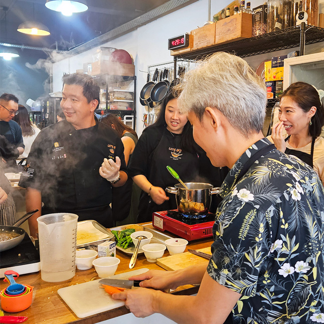 Mystery Box Kitchen Showdown, culinary challenge, corporate team building